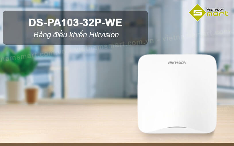 Bảng điều khiển Hikvision DS-PA103-32P-WE Bảng điều khiển Hikvision DS-PA103-32P-WE