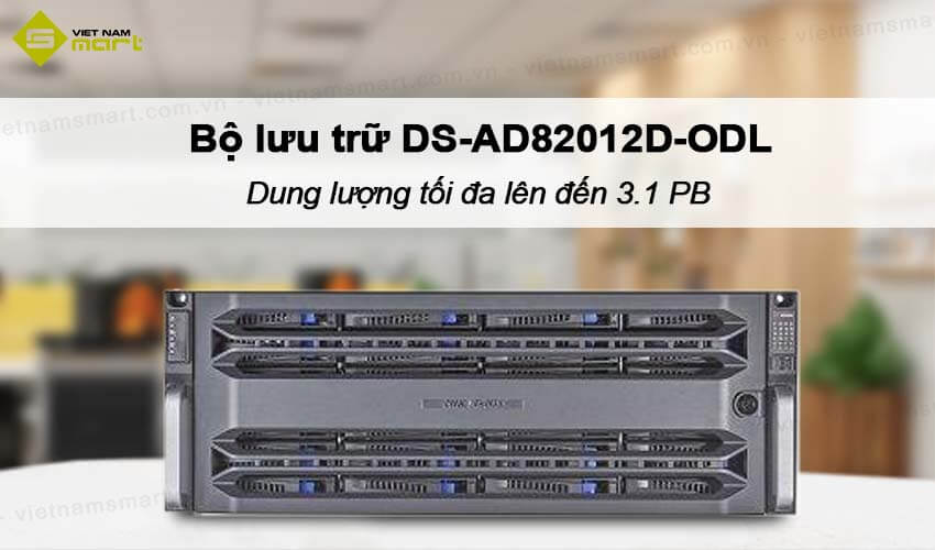 Bộ lưu trữ dung lượng siêu lớn Hikvision DS-AD82012D-ODL Bộ lưu trữ dung lượng siêu lớn Hikvision DS-AD82012D-ODL
