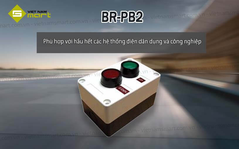 Nút nhấn đôi Magnet BR-PB2 Nút nhấn đôi Magnet BR-PB2