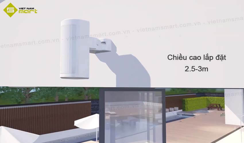 Cảm biến hồng ngoại ngoài trời Hikvision DS-PDP18-HM-WE Cảm biến hồng ngoại ngoài trời Hikvision DS-PDP18-HM-WE