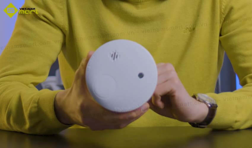 Cảm biến khói không dây Hikvision DS-PDSMK-E-WE