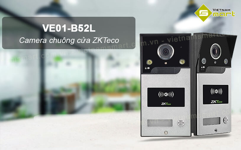 Camera chuông cửa ZKTeco VE01-B52L