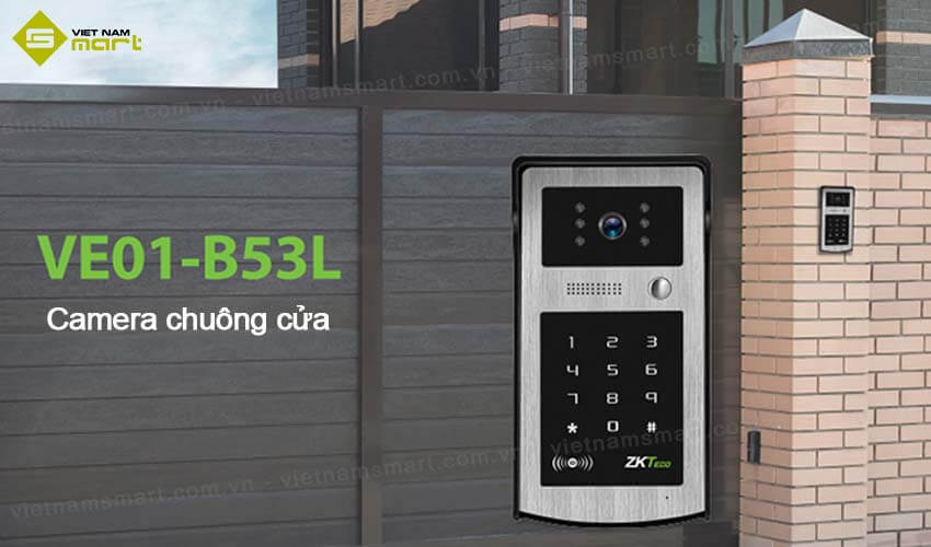 Camera chuông cửa ZKTeco VE01-B53L