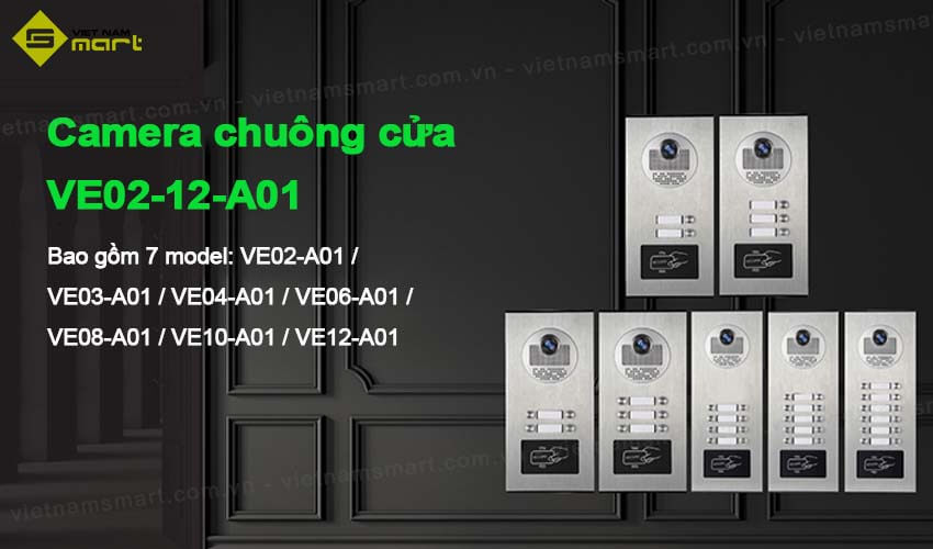 Camera chuông cửa ZKTeco VE02-12-A01