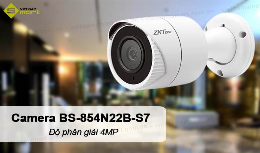 Camera IP hồng ngoại 4MP ZKTeco BS-854N22B-S7
