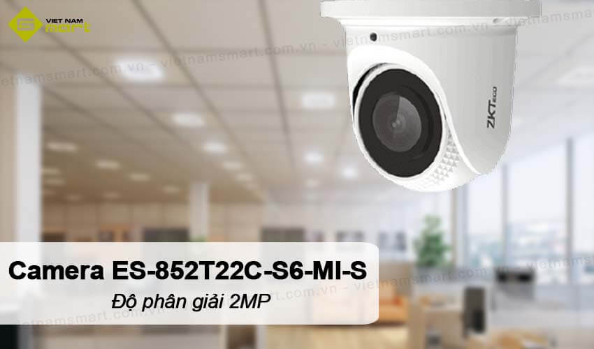 Camera IP BioSense 2MP ZKTeco ES-852T22C-S6-MI-S