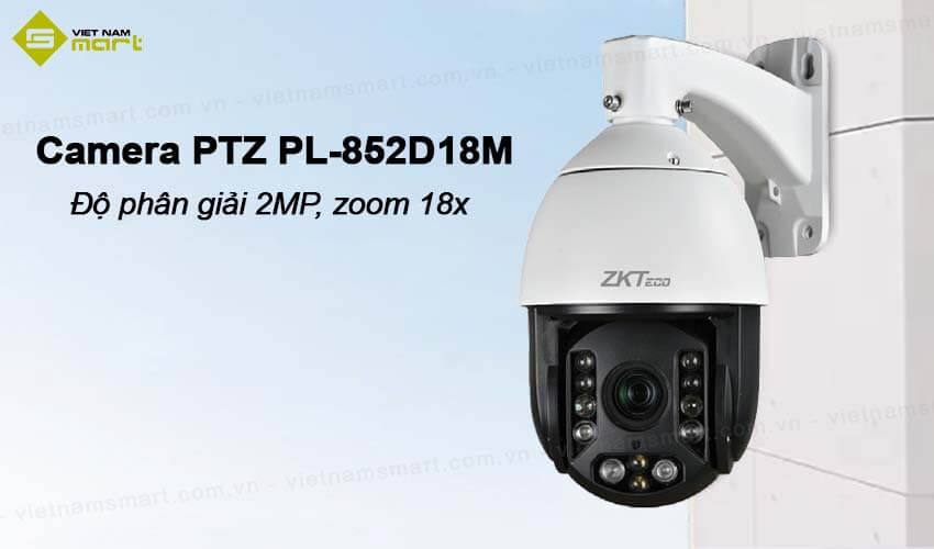 Camera PTZ hồng ngoại 2MP ZKTeco PL-852D18M