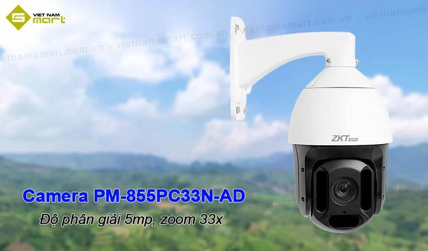 Giới thiệu về camera PTZ 5MP ZKTeco PM-855PC33N-AD 