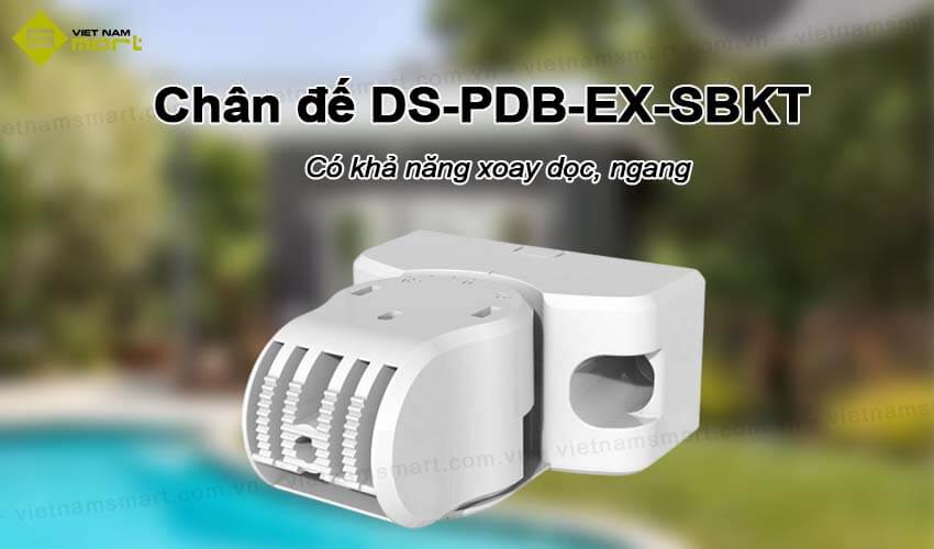 Chân đế xoay cho cảm biến ngoài trời Hikvision DS-PDB-EX-SBKT