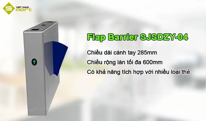 Cổng Flap barrier Centuryfair SJSDZY-04 Cổng Flap barrier Centuryfair SJSDZY-04