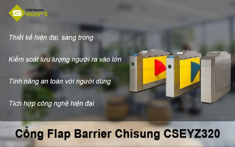 Cổng Flap Barrier Chisung CSEYZ320
