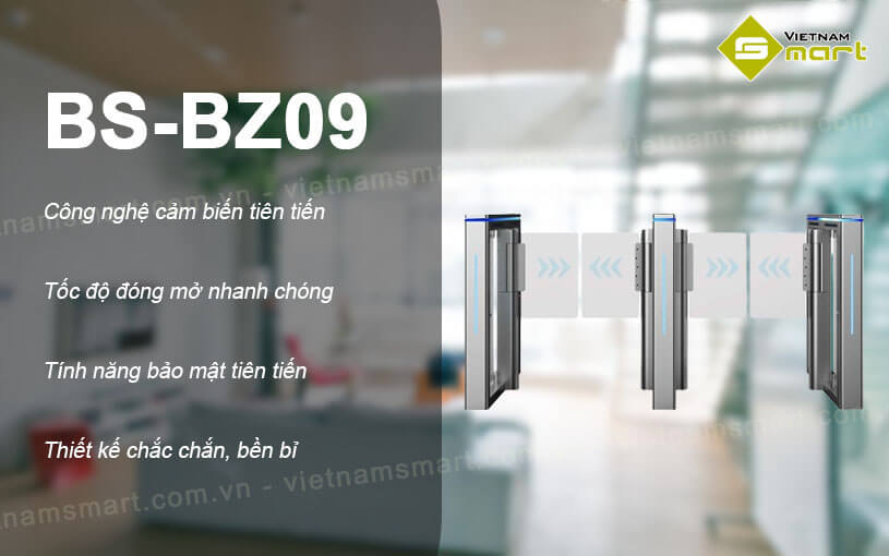 Cổng phân làn tự động Bisen BS-BZ09