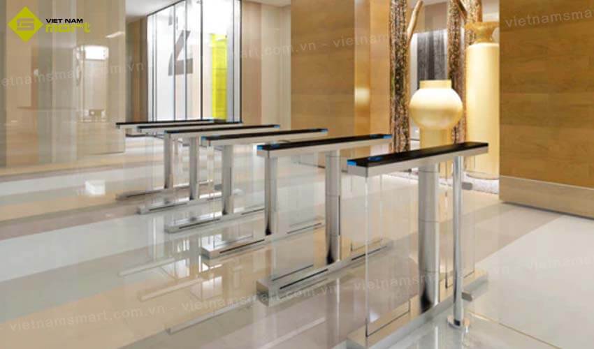 Cổng swing barrier Chisung CSBZ208 Cổng swing barrier Chisung CSBZ208