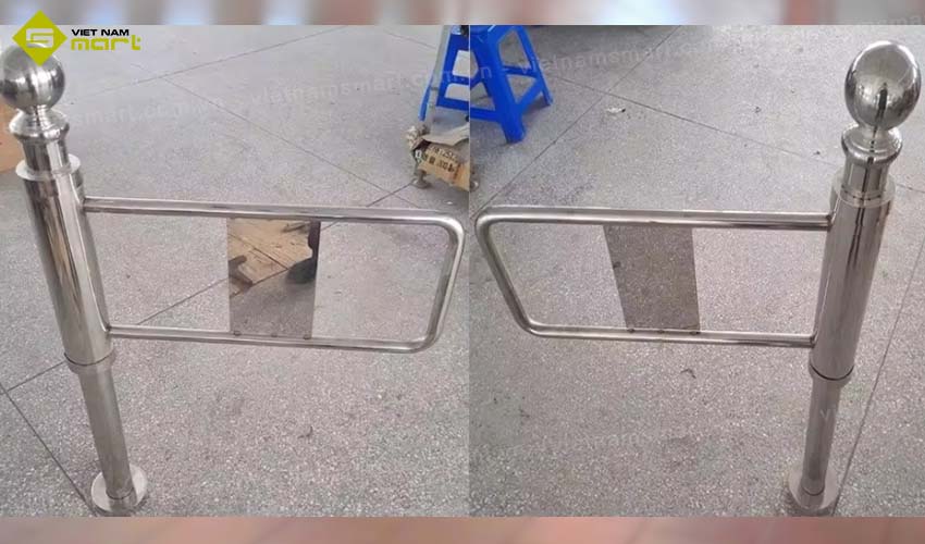 Cổng swing barrier Chisung CSBZM101