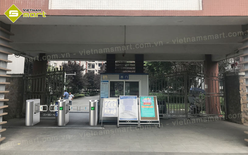 Cổng swing barrier Chisung CSEBZ202 Cổng Swing Barrier Chisung CSEBZ202