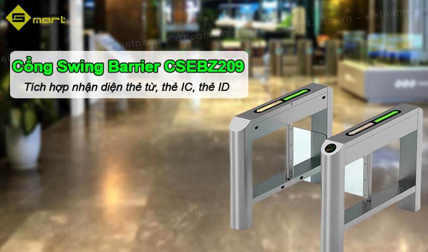 Cổng swing barrier Chisung CSEBZ209