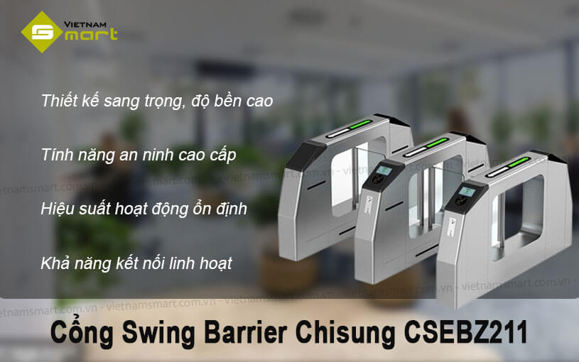 Cổng Swing Barrier Chisung CSEBZ211
