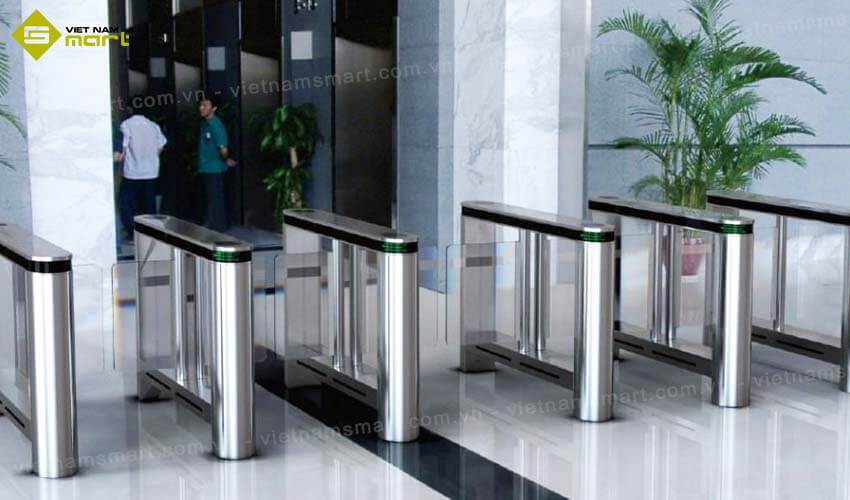 Cổng swing barrier Chisung CSEBZ217 Cổng swing barrier Chisung CSEBZ217