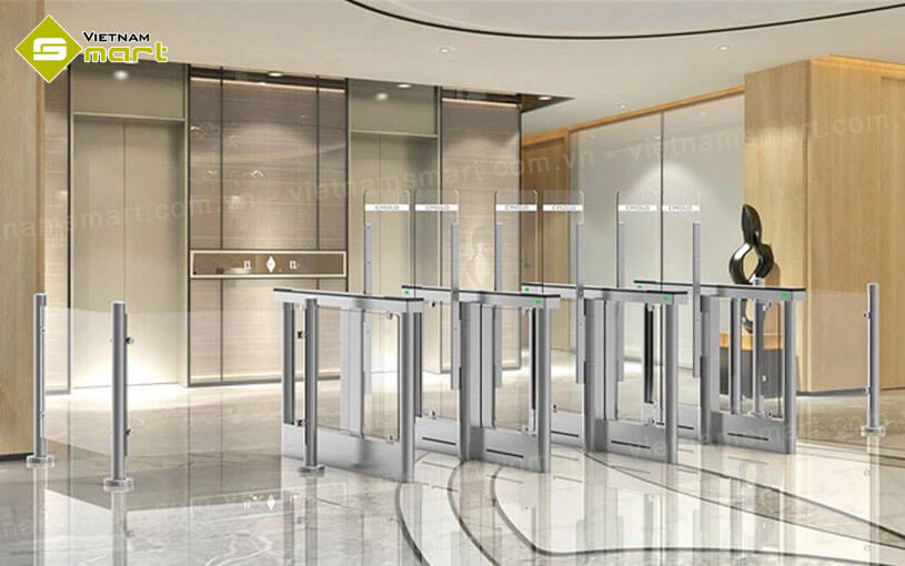 Cổng swing barrier Cmolo CPW-135Y Cổng Swing Barrier CMOLO CPW-135Y