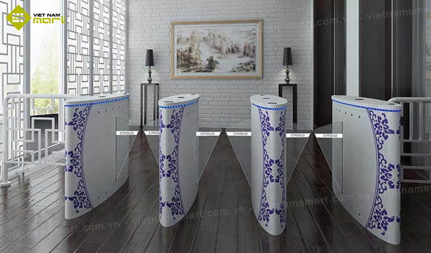 Cổng swing barrier CMOLO APW-TS700 Cổng swing barrier CMOLO APW-TS700