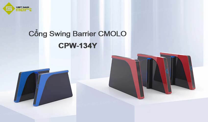 Cổng swing barrier CMOLO CPW-134Y Cổng swing barrier CMOLO CPW-134Y