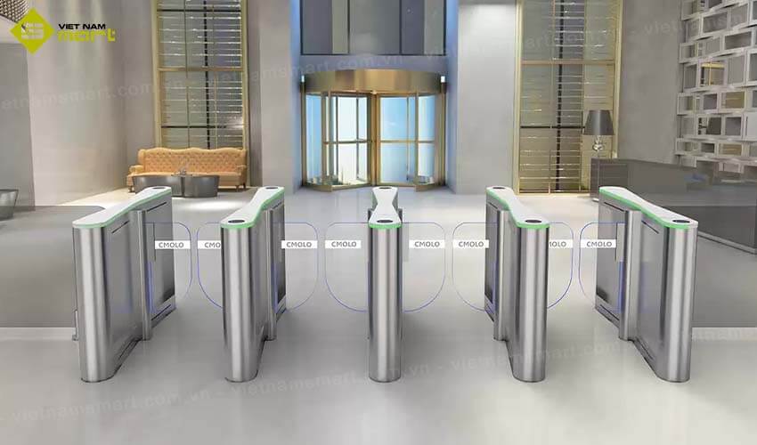 Cổng swing barrier CMOLO CPW-164Y Cổng swing barrier CMOLO CPW-164Y