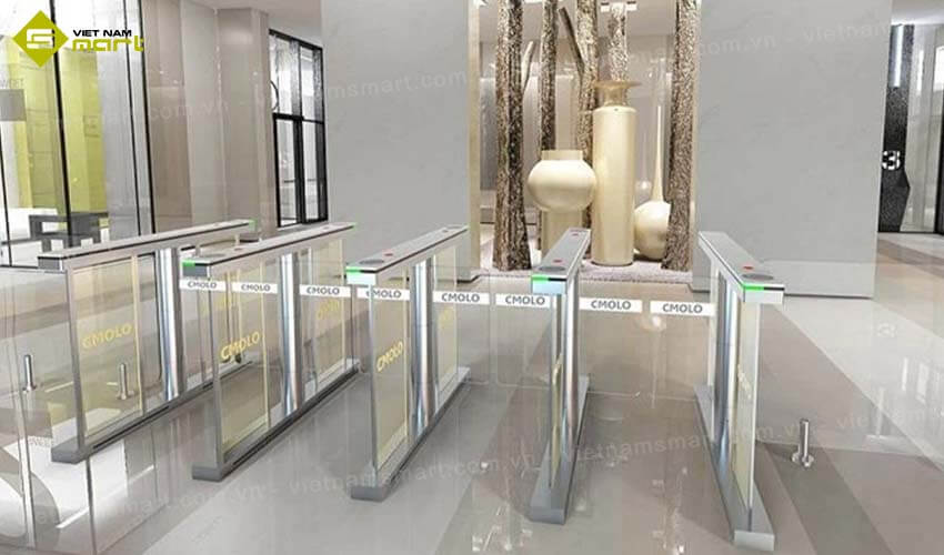 Cổng swing barrier CMOLO CPW-622CS Cổng swing barrier CMOLO CPW-622CS