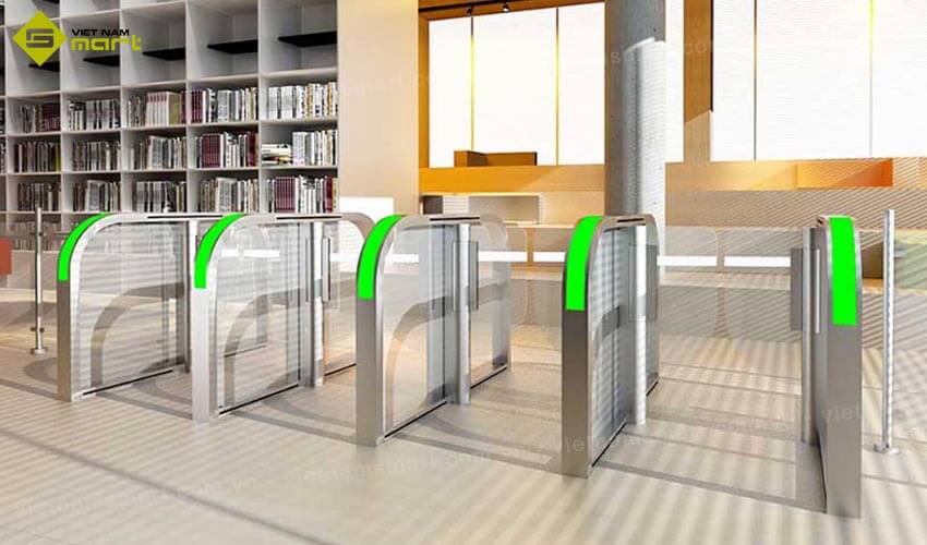 Cổng swing barrier CMOLO CPW-900ETS01 Cổng swing barrier CMOLO CPW-900ETS01