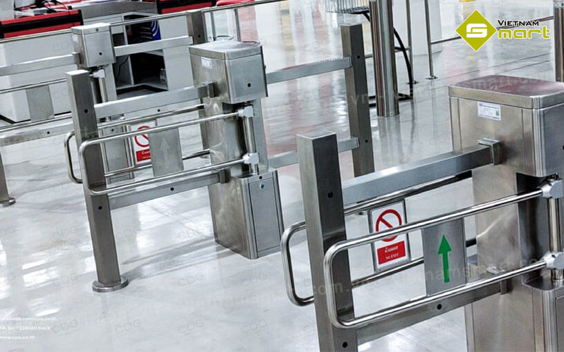 Cổng swing barrier Turboo X310 Cổng Swing Barrier Turboo X310