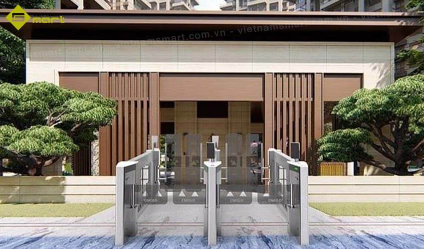 Cổng xoay Swing Turnstile E-gate CMOLO CPW-161Y Cổng xoay Swing Turnstile E-gate CMOLO CPW-161Y