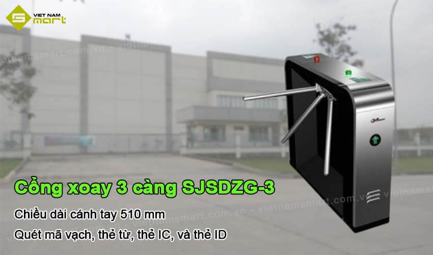 Cổng xoay 3 càng Centuryfair SJSDZG-3 Cổng xoay 3 càng Centuryfair SJSDZG-3