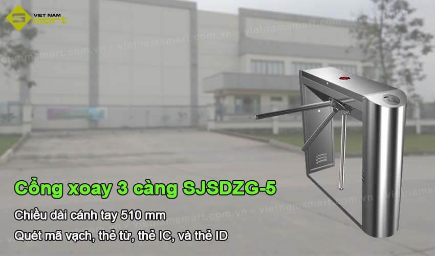 Cổng xoay 3 càng Centuryfair SJSDZG-5 Cổng xoay 3 càng Centuryfair SJSDZG-5