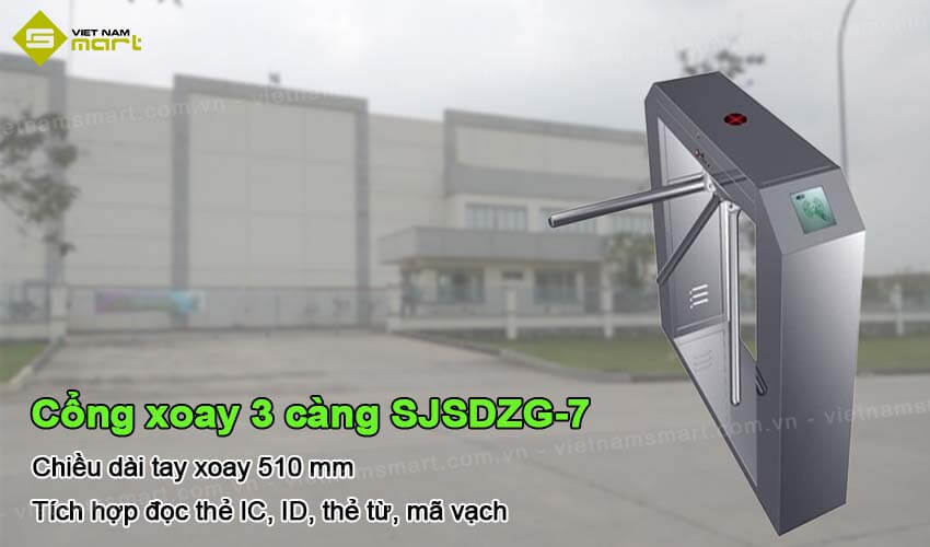 Cổng xoay 3 càng Centuryfair SJSDZG-7 Giới thiệu cổng xoay 3 càng Centuryfair SJSDZG-7