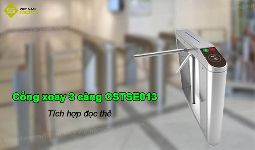 Cổng xoay 3 càng Chisung CSTSE013 Cổng xoay 3 càng Chisung CSTSE013