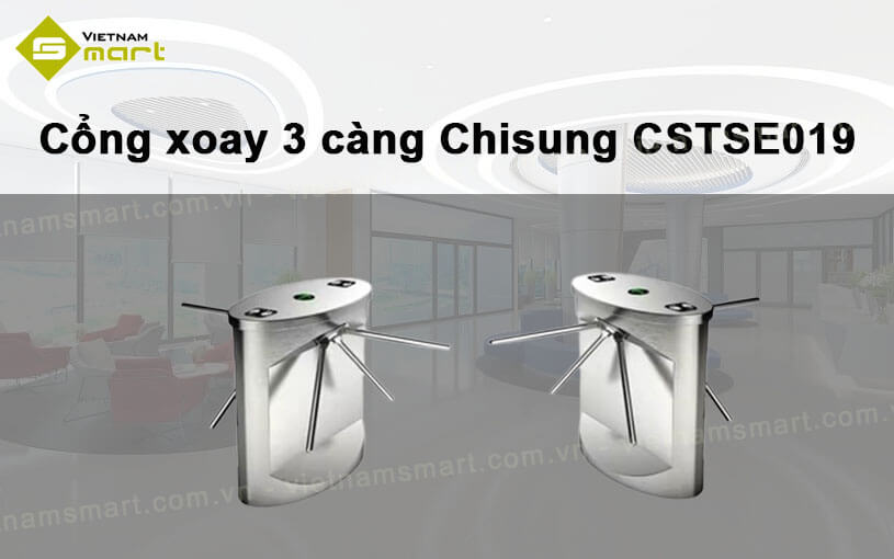 Cổng xoay 3 càng Chisung CSTSE019