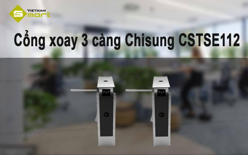 Cổng xoay 3 càng Chisung CSTSE112 Cổng xoay 3 càng Chisung CSTSE112