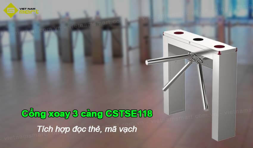 Cổng xoay 3 càng Chisung CSTSE118 Cổng xoay 3 càng Chisung CSTSE118