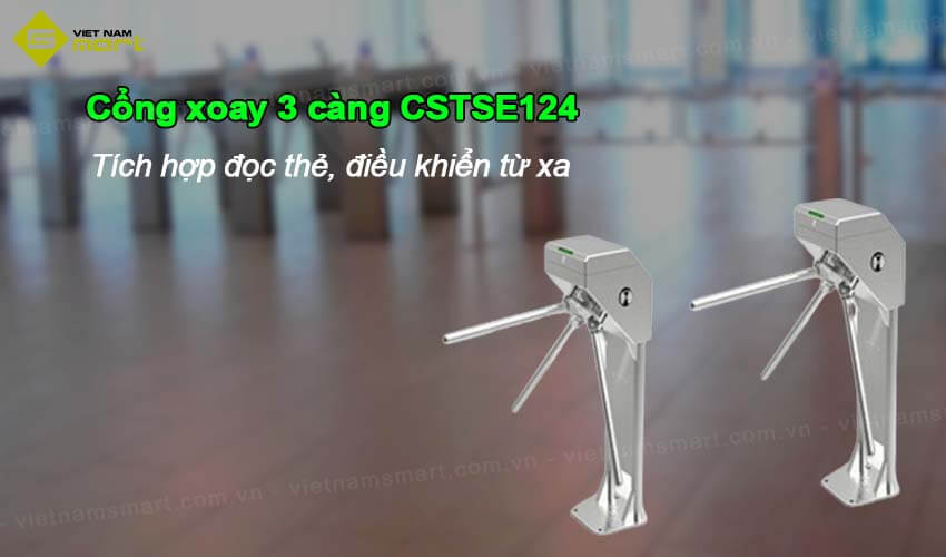Cổng xoay 3 càng Chisung CSTSE124