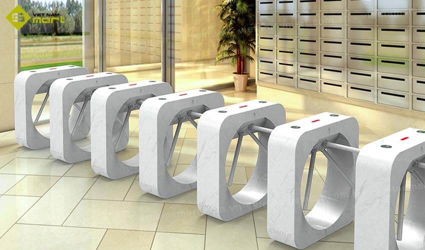 Cổng xoay 3 càng CMOLO CPW-417Y (có đầu đọc thẻ) Cổng xoay 3 càng CMOLO CPW-417Y (có đầu đọc thẻ)