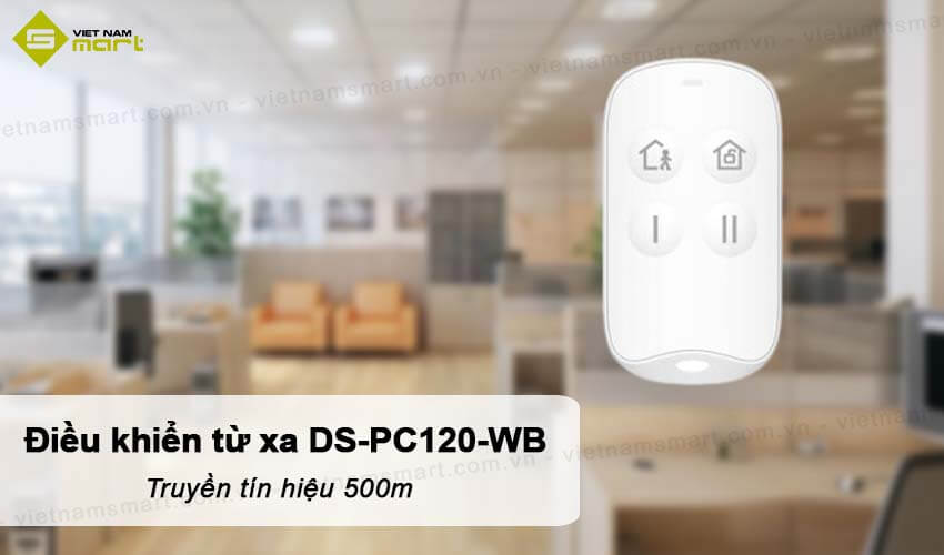 Điều khiển từ xa không dây Hikvision DS-PC120-WB