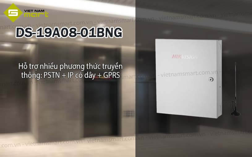 Tủ báo động trung tâm 8 zone Hikvision DS-19A08-01BNG Tủ báo động trung tâm 8 zone Hikvision DS-19A08-01BNG