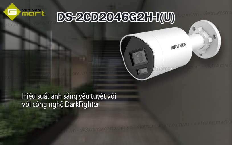 Camera mạng cố định 4 MP Hikvision DS-2CD2046G2H-I(U)