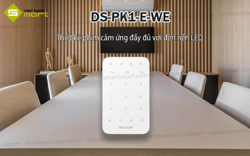 Bàn phím LED không dây Hikvision DS-PK1-E-WE