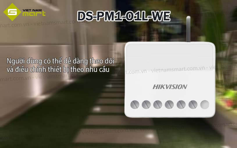 Mô-đun Rơ le Hikvision DS-PM1-O1L-WE Mô-đun Rơ le Hikvision DS-PM1-O1L-WE