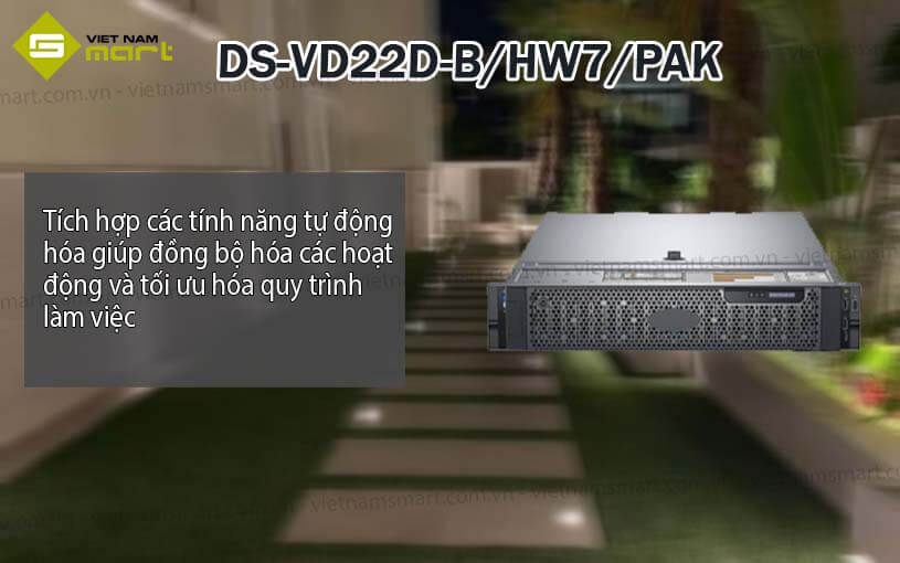 Máy chủ phân tích Hikvision DS-VD22D-B/HW7/PAK Máy chủ phân tích Hikvision DS-VD22D-B/HW7/PAK