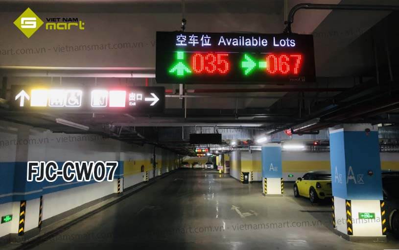 Màn hình hướng dẫn chỗ đỗ xe Fujica FJC-CW07 Màn hình hướng dẫn chỗ đỗ xe Fujica FJC-CW07