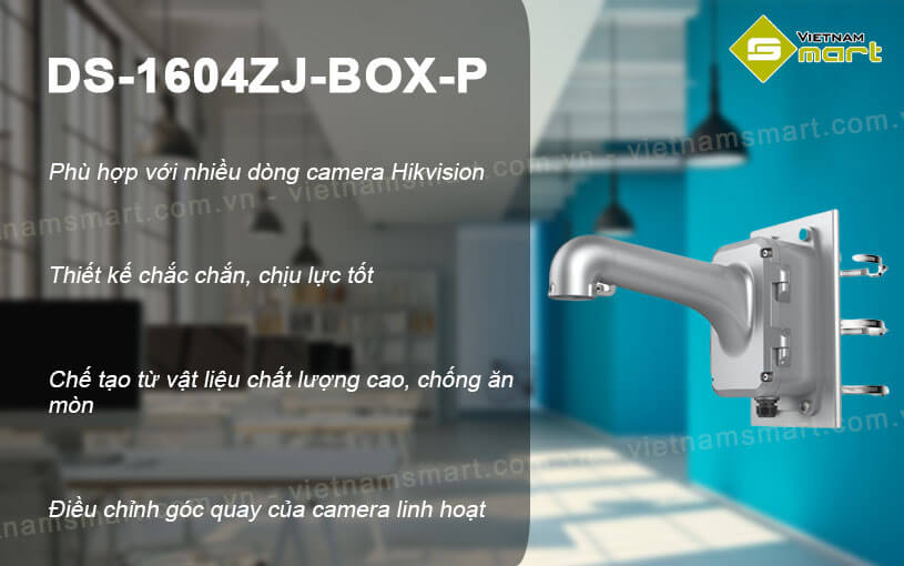 Giá treo tường camera Hikvision DS-1604ZJ-BOX-P Giá treo tường camera Hikvision DS-1604ZJ-BOX-P