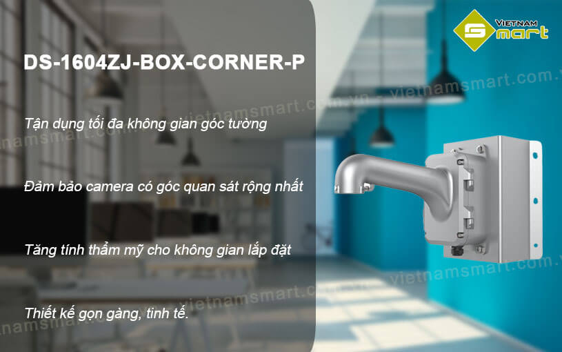 Giá treo tường camera Hikvision DS-1604ZJ-BOX-CORNER-P Giá treo tường camera Hikvision DS-1604ZJ-BOX-CORNER-P