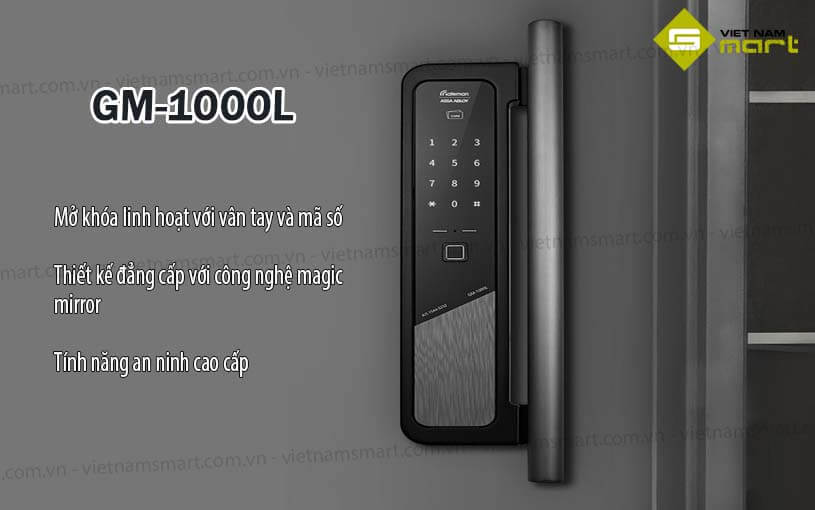 Khóa cửa vân tay Gateman GM-1000L Khóa cửa vân tay Gateman GM-1000L