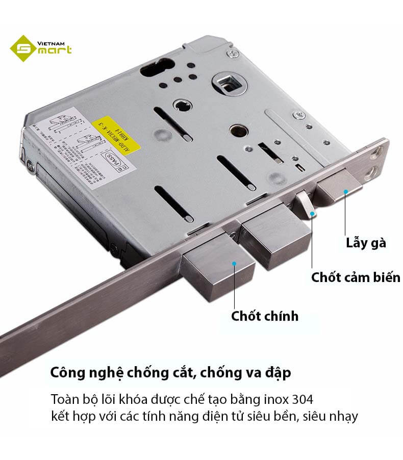 Khóa cửa vân tay Gateman PASS700 Khóa cửa vân tay Gateman PASS700